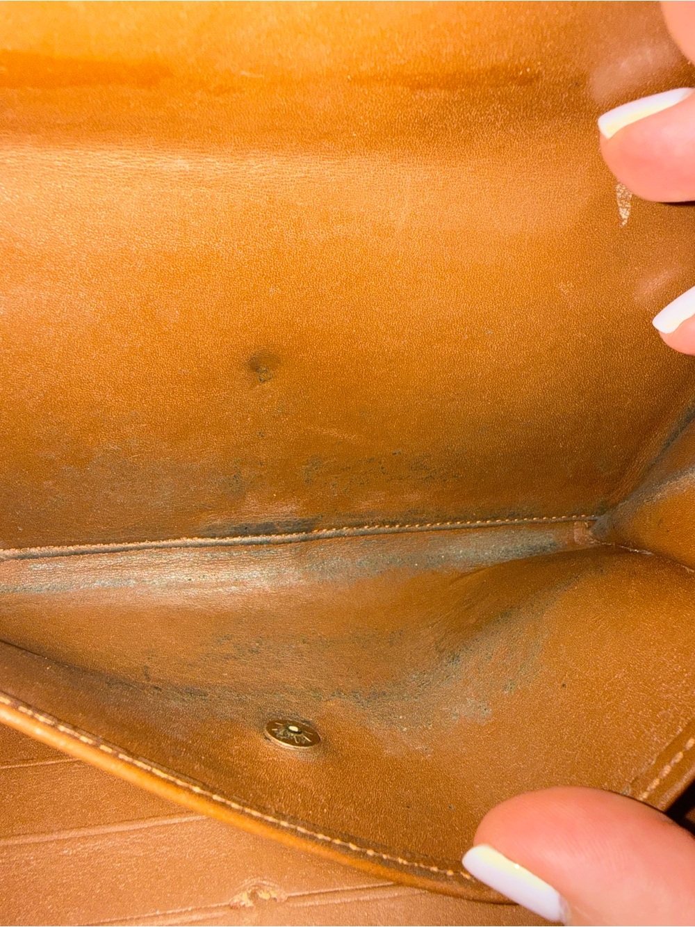 Louis Vuitton Monogram Vernis Brown Patent Snap Wallet - Picture 7 of 15